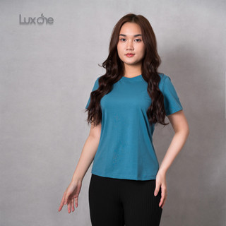 Luxone-Áo thun nữ cổ tròn basic kết hợp đa phong cách