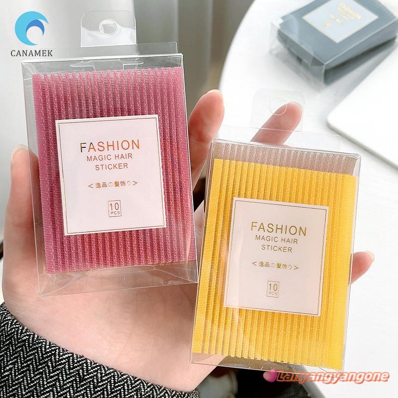 CANAMEK 10 Cái / gói Cắt Tóc Dán Miếng Dán Tóc Dấu Vết Kẹp Cắt Tóc Kẹp Tóc Tóc Tạo Kiểu Tóc Cắt Miến