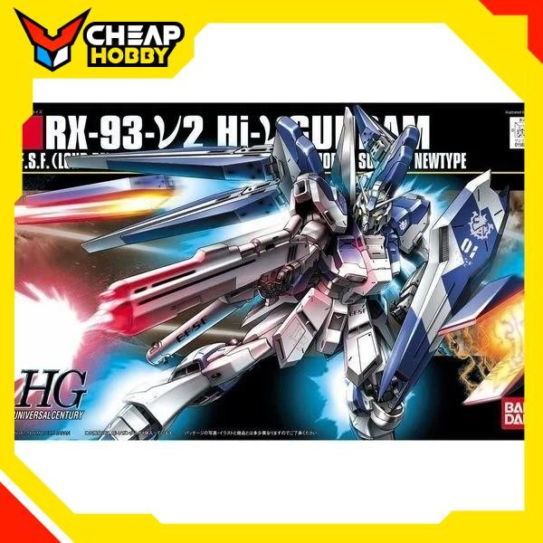 Mô Hình Lắp Ráp Gundam HG UC Hi Nu RX-93-V2 Hi-V Gundam của Bandai Nhật Bản