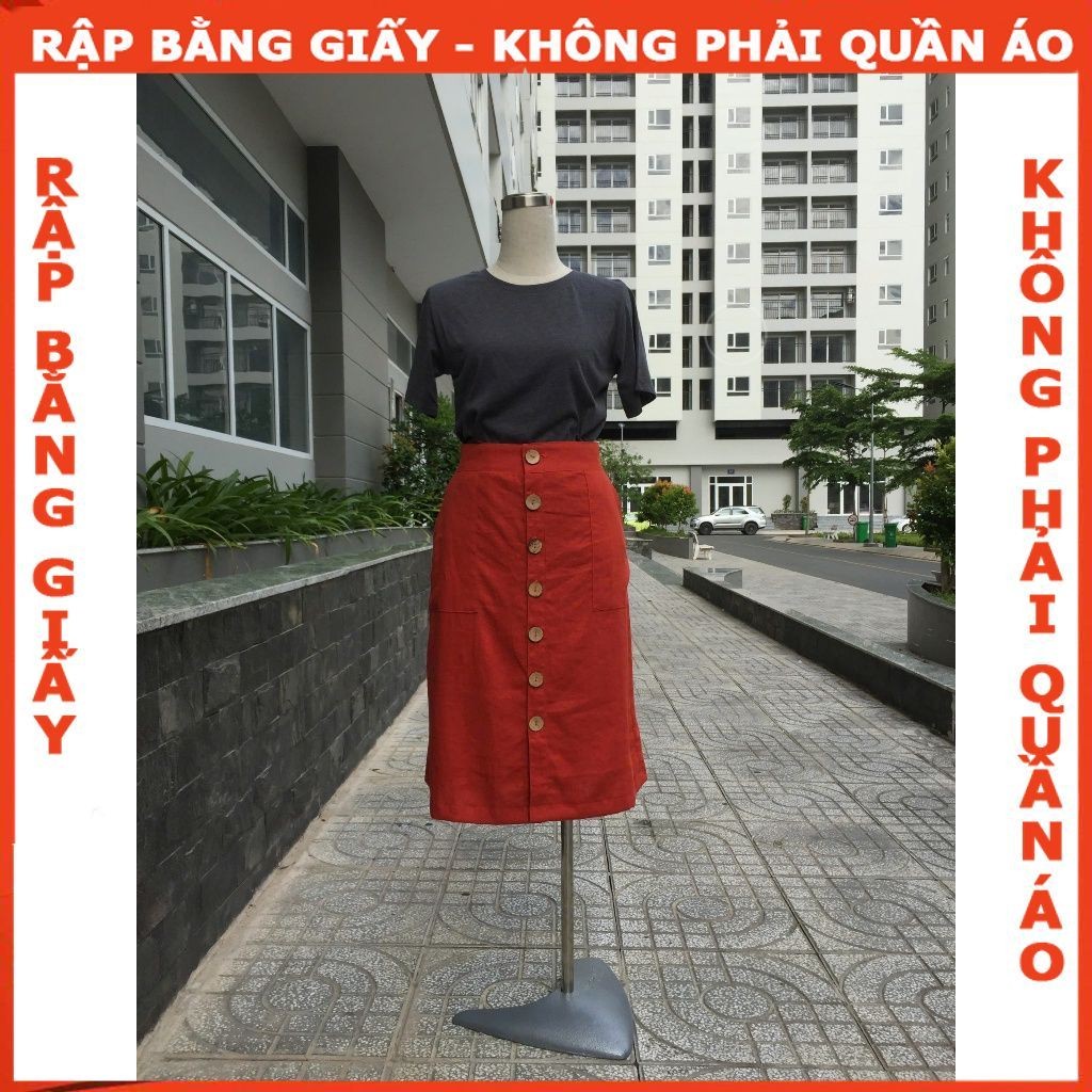 Rập mã 745 - chân váy midi