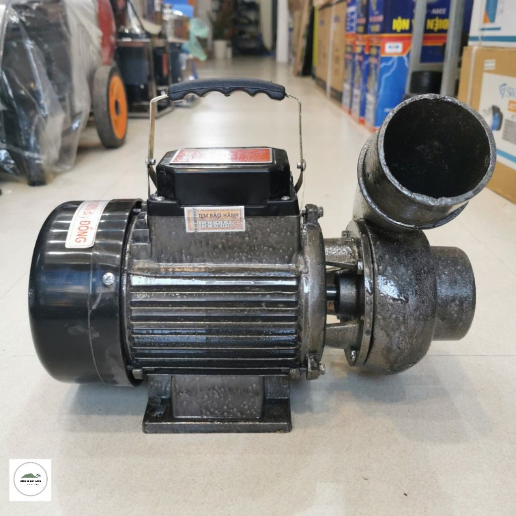 Máy Bơm Tát Ao Thiên Long 1HP 0,75KW Ống Ra F76 đi kèm chõ 76
