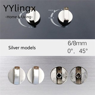 YYlingx 2 Núm Vặn Bếp Ga Bằng Hợp Kim Kẽm