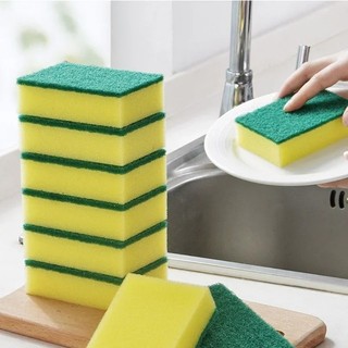1 Miếng Bọt Biển Rửa Chén Hai Mặt Tiện Dụng