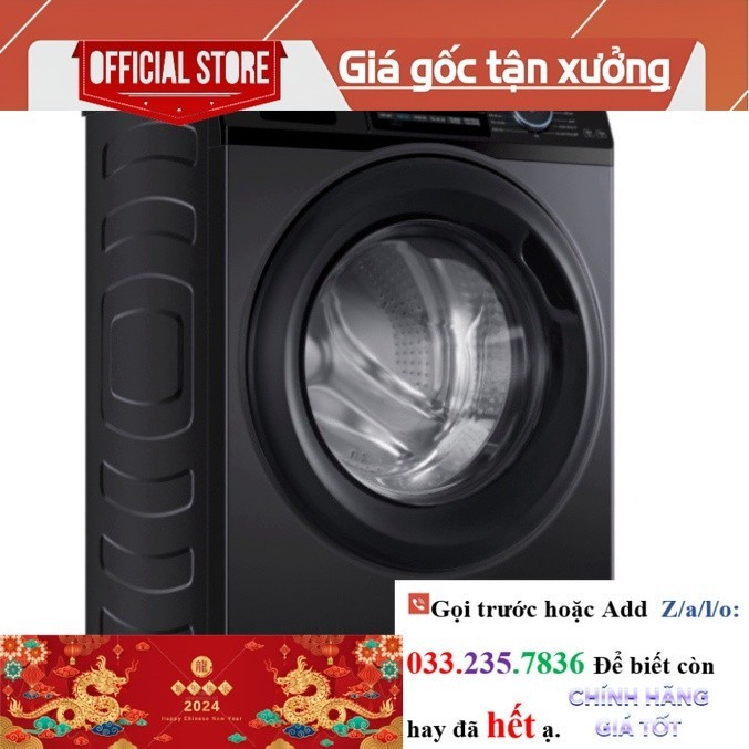 R.ẻ> Máy giặt Aqua Inverter 8.5 kg AQD-A852J(BK)