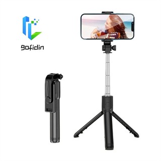 Gofidin Gậy Selfie không dây bằng kính thiên văn Điều khiển từ xa tương thích Bluetooth Giá đỡ điện thoại màn trập chân máy Mini có đèn lấp đầy Chân máy trực tiếp