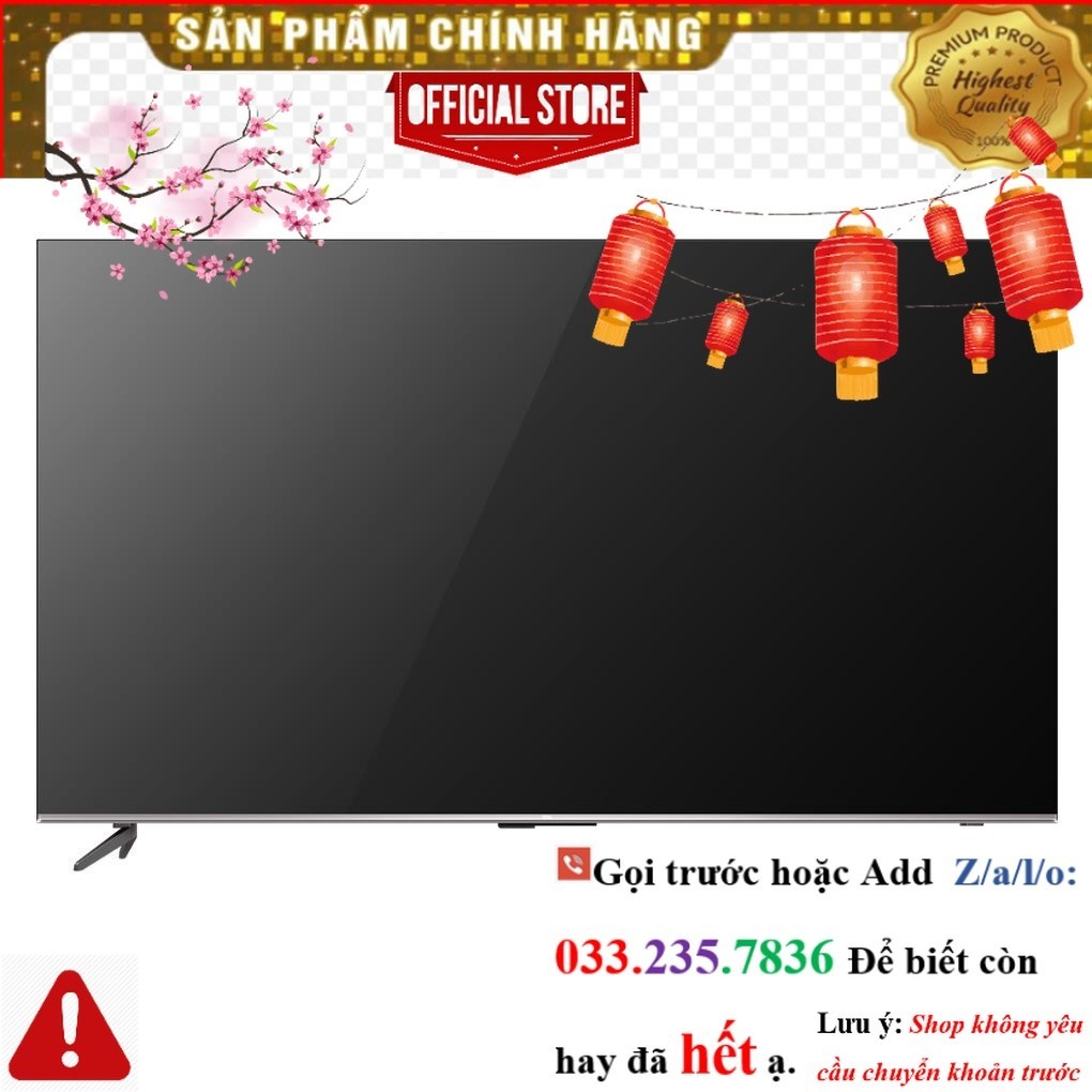 Google Tivi TCL 4K 55 inch 55P737 <nEw<