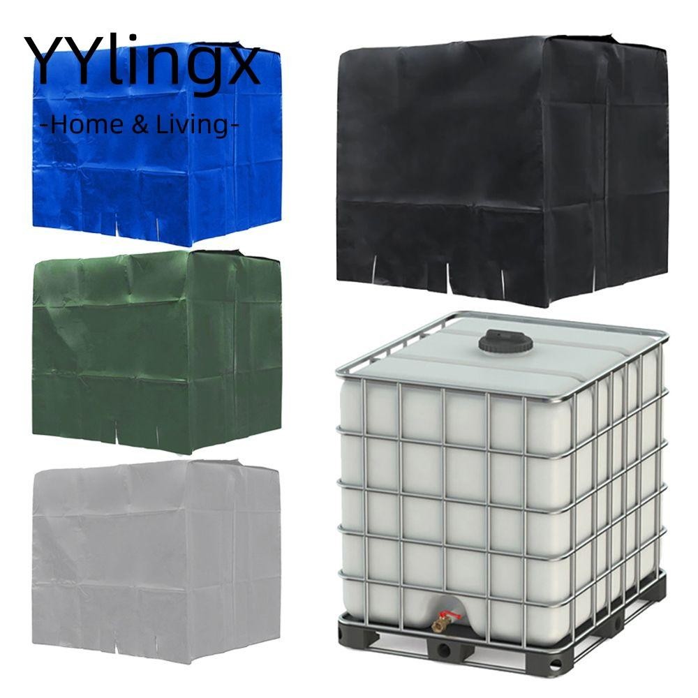 YYlingx  1000l IBC Hood Cover Chống Thấm Nước Mưa Chống Nắng Phụ Kiện Bảo Vệ Chống Bụi