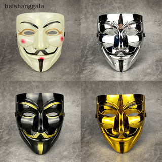 Baishanggala Vendetta Hacker Mask Quà tặng tiệc Giáng sinh ẩn danh cho người lớn Trẻ em Chủ đề phim ADS