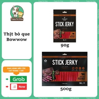 Đồ Thưởng Thịt Bò Cừu Que BOWWOW Beef Jerky