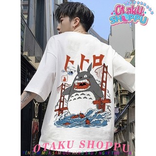 HOT ÁO THUN TOTORO UNISEX AOMI HOẠT HÌNH ANIME TAY NGẮN TAY LỠ NAM NỮ TOROTO CHẤT LƯỢNG CAO