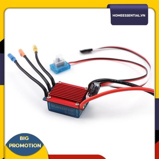 Bộ điều khiển tốc độ điện tử chống nước esc không chổi than cho xe rc 1 / 14 1 / 16