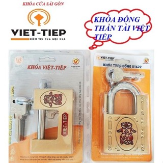 Khoá treo Đồng Thần Tài chống cắt Việt Tiệp 01622, 05204