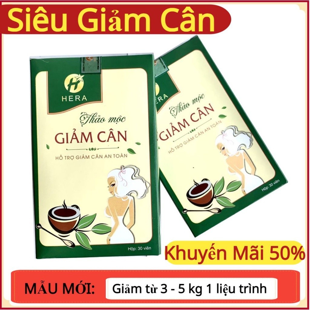 Thảo mộc Giảm cân Hera plus❤️Tặng quá Khủng❤️ trà giảm cân Hera giam can nhanh an toàn TPCN Không phải là thuốc giảm cân
