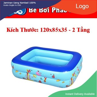 BỂ BƠI PHAO SIZE 1M2 - 2 TẦNG ĐÁY CHỐNG TRƯỢT SIÊU DÀY SIZE 1M2