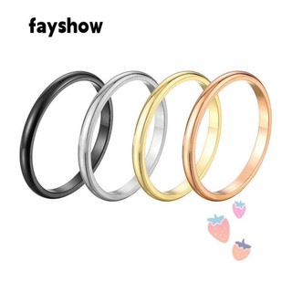 Nhẫn đơn giản kích thước 3-10 rãnh 2mm mỏng đường kính 2mm