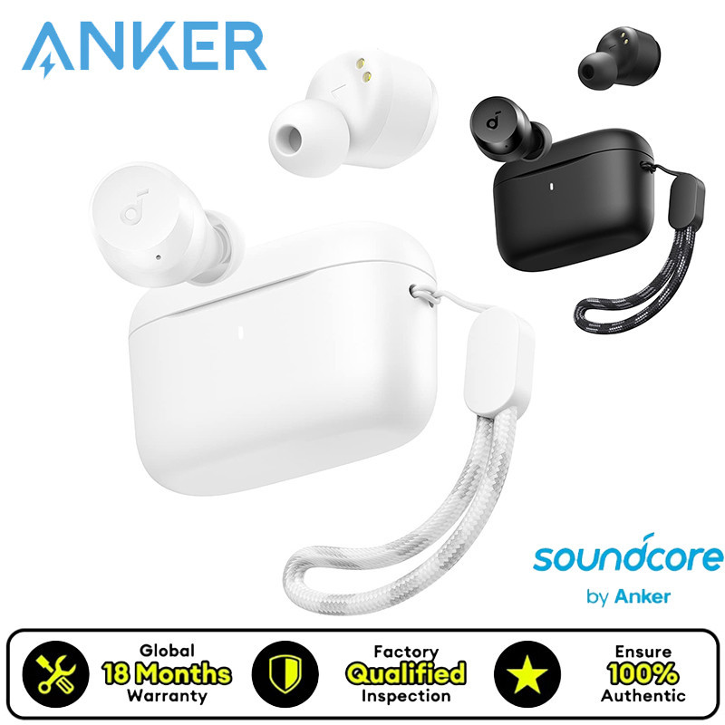 Tai nghe Anker Soundcore A20i Bluetooth 5.3 28H Tai nghe không dây thời gian chơi dài Chống nước 2 Mics cho tai nghe cuộc gọi trong suốt AI