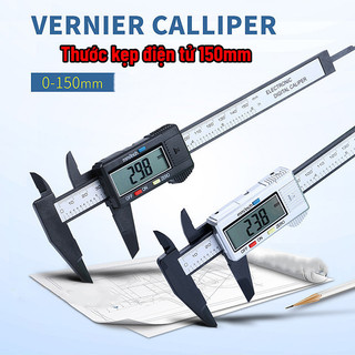 Thước kẹp điện tử 150mm - thước kẹp điện tử màn hình lcd 0-150mm