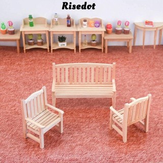 Risedot bàn gỗ 5 kiểu 1 / 12 nhà búp bê phụ kiện trang trí nhà búp bê