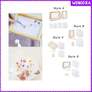 Khung làm giấy màn hình thủ công in màn hình diy giấy nghệ thuật thủ công