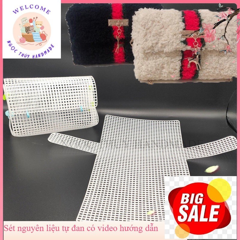 [ FREESHIP 50K ] khung túi canvas làm túi xách