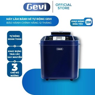 🎆Máy Làm Bánh Mì Tự Động GEVI GEBMA333-V, 12 Chức Năng Đa Năng🎆