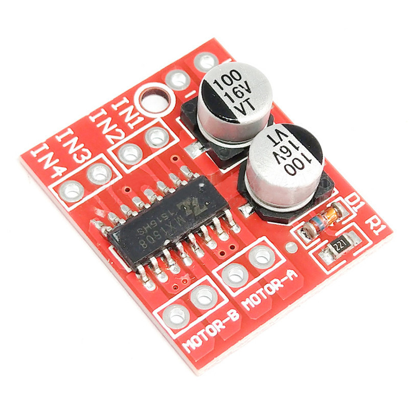 1 Chiếc 2 Kênh Tốc Độ PWM Dual H-Bridge Mini Stepper Driver Board Tốt Hơn L298N 1.5A Mô-đun Trình Đi