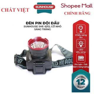 Đèn pin đội đầu sunhouse she 5012 cỡ nhỏ