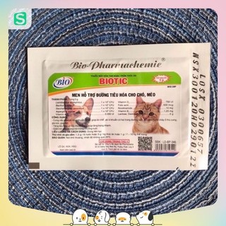 [ 5g ] Men tiêu hoá Biotic cho thú cưng