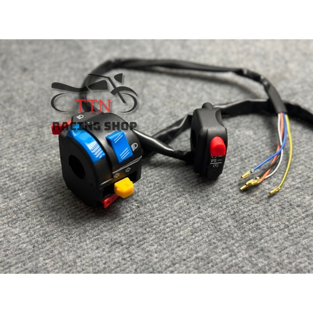 Bộ cùm công tắc Fz V1 hai bên (Có bán lẻ)