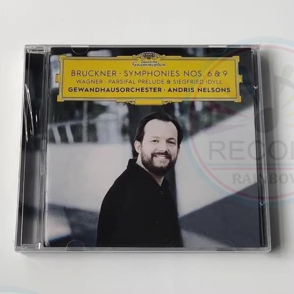 Bruckner: Symphonies Nos. 6 &amp; 9 Wagner: Siegfried Idyll / Parsifal Prelude Andris Nelsons 2CD Album [Sealed]