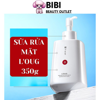 Sữa rửa mặt cá tuyết l'oug 350g làm sạch, tươi mát, ẩm mịn làn da nội địa trung