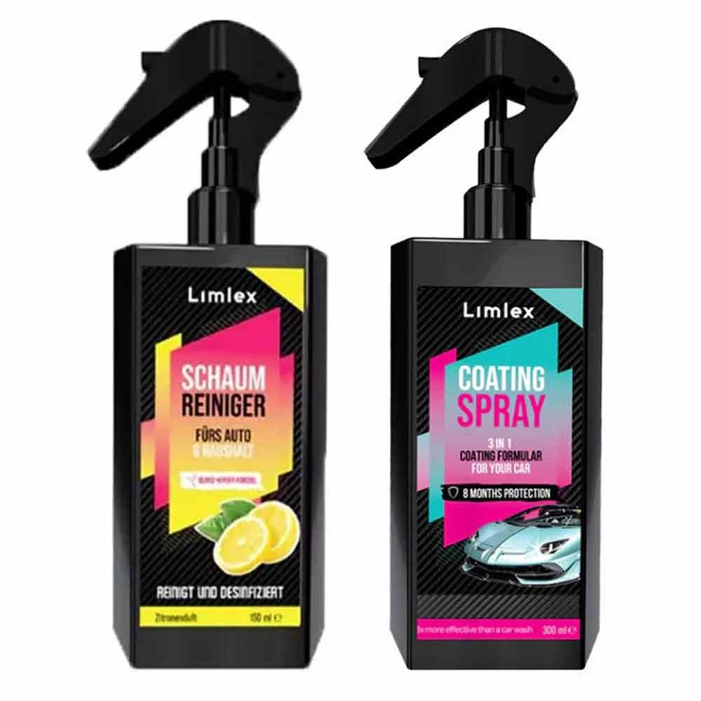 Limlex Coating Spray, Limlex Car Coating Spray, Limlex Platinum Car Care Set