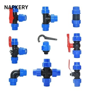 NAPKERY Napkery 1 Đầu nối khí nén, có tay cầm Van bi lõi nhựa kim loại, 20mm 25mm 32mm Bộ điều khiển chung Phụ kiện ống Barb Khớp nối dầu nước Air