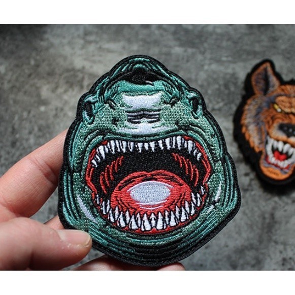 Patch_miếng dán velcro cá mập tactical
