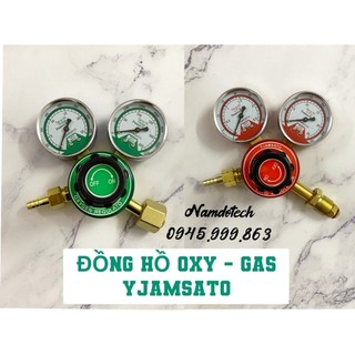 Đồng hồ oxy – gas yjamsato, đồng hồ điều áp hàn cắt gió đá