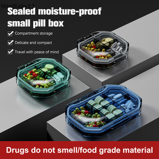 NewBaby Pill Box Medicine Organizer Dispenser Box Case Travel Tablet Container Holder VN