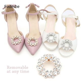 Fudeshe Móc Kẹp Giày Hình Vuông Dùng Trang Trí Tiệc Cưới