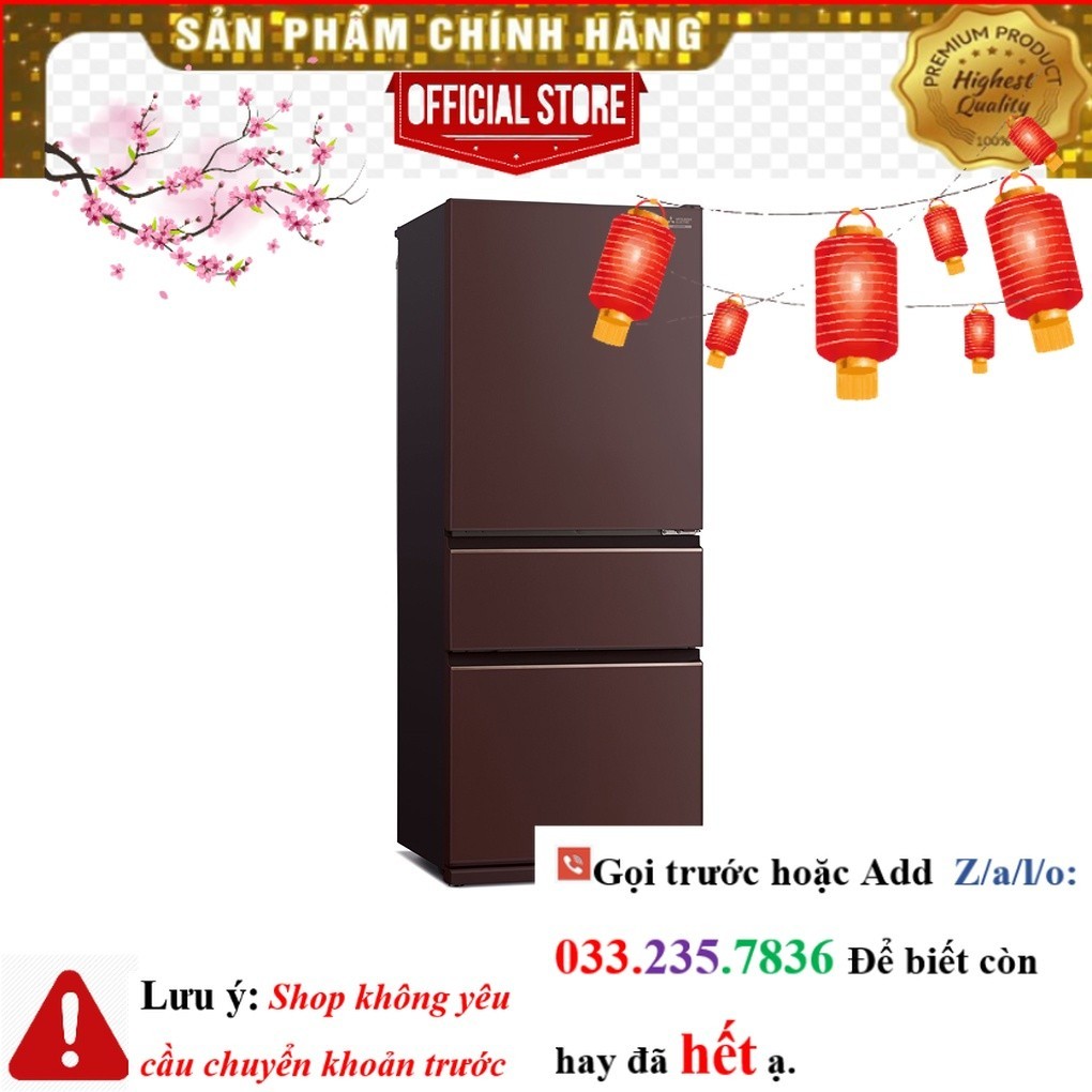 Tủ lạnh Mitsubishi Electric Inverter 450 lít MR-CGX56EP-GBR-V <NEw<