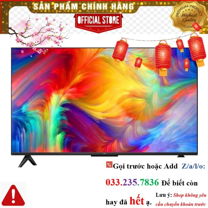 Smart Tivi TCL 4K 50P735 50 inch Google TV <nEw<
