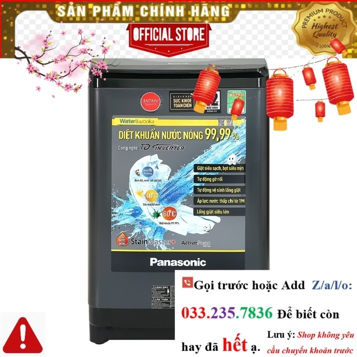 Máy Giặt Panasonic Inverter 9.5 Kg NA-FD95V1BRV <nEw<