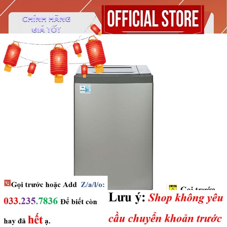 |New| Máy giặt AQUA Inverter 8kg AQW-KS80GT.S