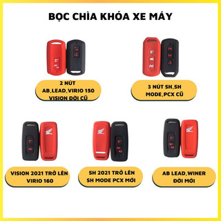 Bọc khoá smartkey 2 nút /3nút xe honda cao su xịn