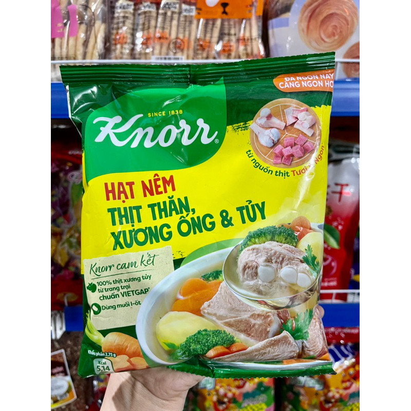 Hạt Nêm Knorr Từ Thịt Thăn, Xương Ống & Tuỷ Gói 900g/400g/170g (Giá sỉ)