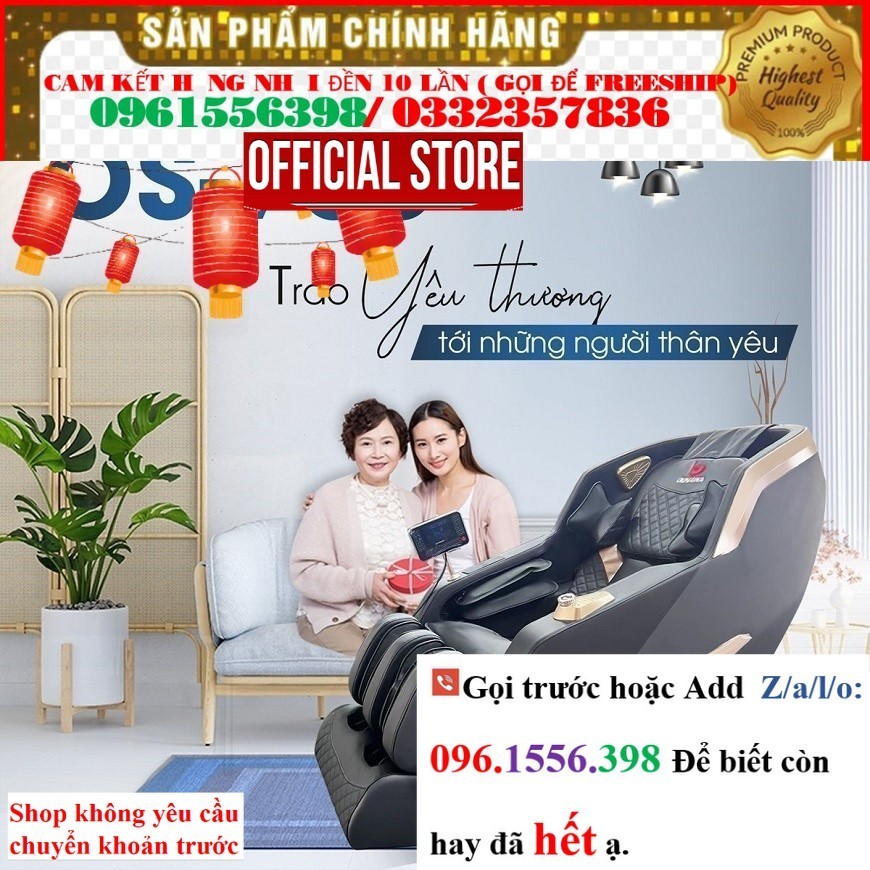 Kho Ghế massage Okinawa Os-703 model 2023, 24 bài tập, con lăn 4D bằng silicon êm ái