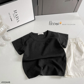 ÁO CỘC TAY THUN TĂM BASIC CHO BÉ