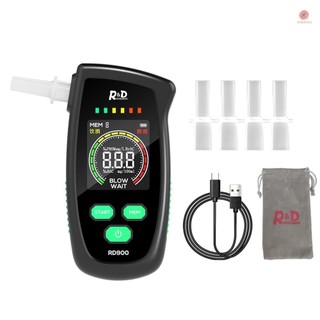 Máy kiểm tra cồn tích lũy cao Màn hình LED kỹ thuật số di động Máy đo hơi thở USB Máy kiểm tra hơi thở Máy phân tích hơi thở Thiết bị phát hiện cồn