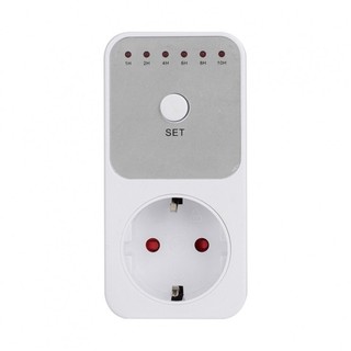 NEW>>Timer Socket Socket Controller Timing Socket White 240V/50Hz Countdown