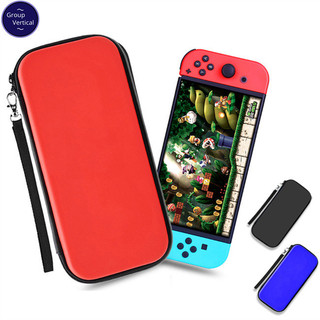 Nhóm Dọc Di Động Vỏ Cứng Chống Thấm Nước Tương Thích Cho Nintendo Switch Túi Bảo Quản Dây Kéo Nhẹ Có