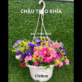 🔥⚡️rẻ vô địch💥combo 5 chậu treo khía 17x9cm