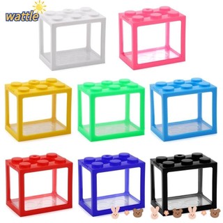 Khối Xây Dựng Có Đèn Led Bằng Pvc Nhiều Màu Sắc Trang Trí Bể Cá